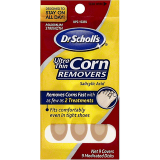 Dr Scholls Corn Removers, Ultra Thin, Maximum Strength