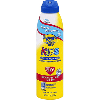 Banana Boat Ultra Mist Kids Sunscreen, Lotion Continuous Spray, Broad Spectrum SPF 50