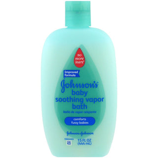 Johnson's Baby Soothing Vapor Bath For Colds, 15 Oz
