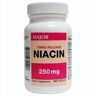 Major Timed Release Niacin Dietary Supplement 250 Mg