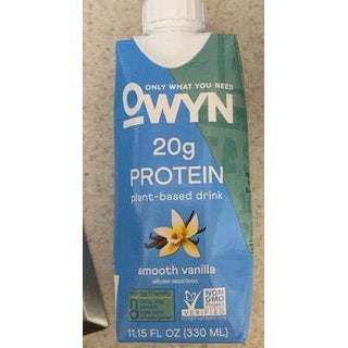 Owyn Shake Smooth Vanilla 4 Pk 330ml
