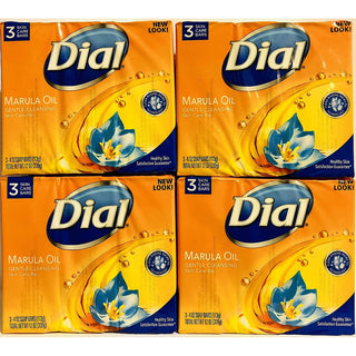 Dial Marula Oil Gentle Cleansing Skin Care Soap 3-4 Oz. Bars