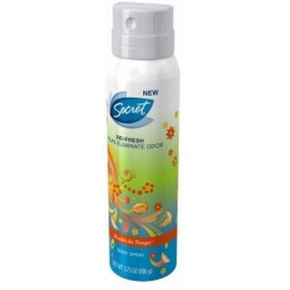 Secret Re-Fresh Pasion De Tango Body Spray 3.75 Oz. Aerosol Can