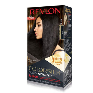 Luxurious Colorsilk Buttercream Permanent Haircolor, Black 10N