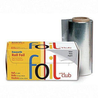 Product Club Smooth Foil Roll, Silver, 5×250 Inch