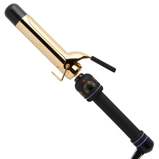 Hot Tools Professional 24K Gold Curling Iron/Wand, 1-1/4 Inch