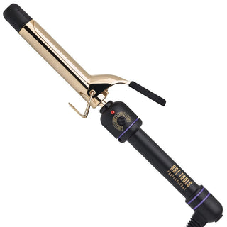 Hot Tools 24K Gold Spring Curling Iron/Wand 1′ 1181
