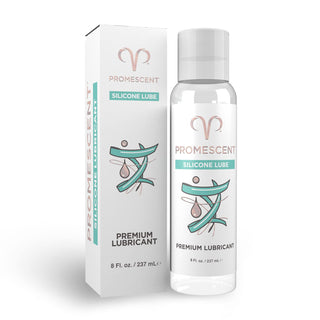 Promescent Silicone Lube For Sex, Premium Personal Lubricant Sex Gel For Men, Women And Couples, Condom Compatible, Paraben Free, Non-Sticky, Long-Lasting Anal Friendly Intimate Lube (8 Oz)