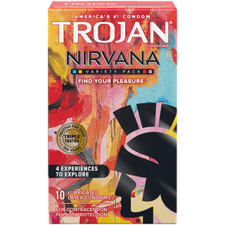 Trojan Nirvana Collection Lubricated Condoms