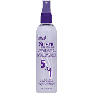 Jhirmack Silver Brightening 5 In 1 Miracle Leave-In Spray, 8.2 Oz