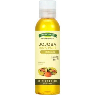 Nature's Truth Cold Pressed Jojoba Unscented Base Skin Care Oil - 4 Oz