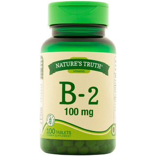 Nature's Truth Vitamin B 2 100 Mg Tablets