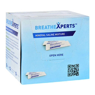 Breathexperts Rinse & Relieve Mineral Saline Mixture Packets