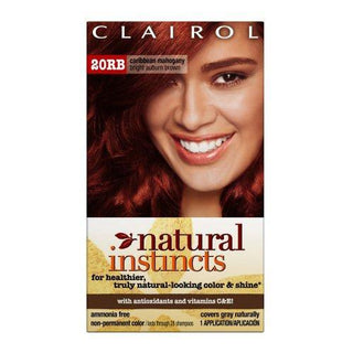 Clairol Natural Instincts Color, 20RB Caribbean Mahogany