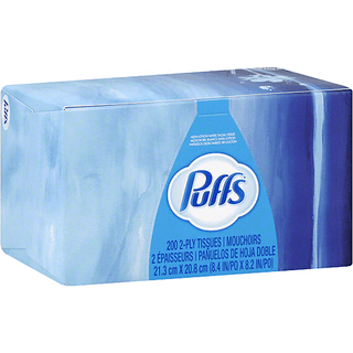 Puffs Non Lotion White Facial Tissues