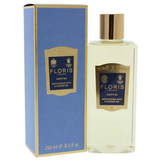 Floris London Santal Moisturising Bath Shower Gel For Men 8.5oz