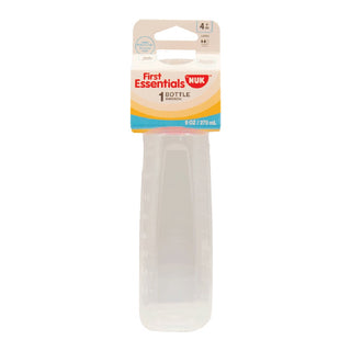 Gerber First Essentials Clear View Bottle 9oz, 1pk, Med Flow, Latex