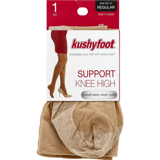 Secret Silky Knee Highs, Sheer, One Size, Nude
