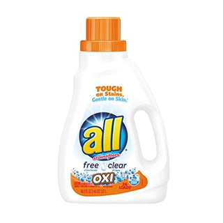 all Oxi Free Clear With Stainlifters Laundry Detergent 46.5 Fl. Oz. Bottle