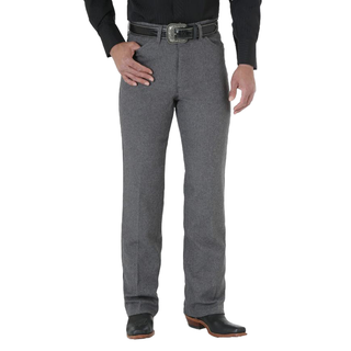 Wrangler Men's Wrancher Heather Grey Polyester Jeans