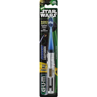 GUM Star Wars Vader Lightsaber Soft Toothbrush