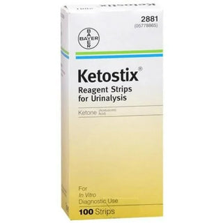 Bayer Ketostix Reagent Strips For Urinalysis 100 Ct And 50 Ct Boxes