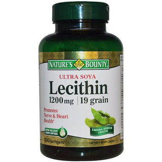 Nature's Bounty Soya Lecithin, Ultra, 1200 Mg, Softgels