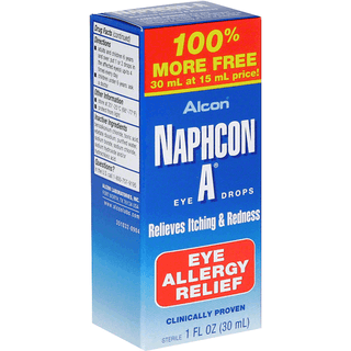 Naphcon A Alcon Eye Drops, Allergy Relief 30 Ml