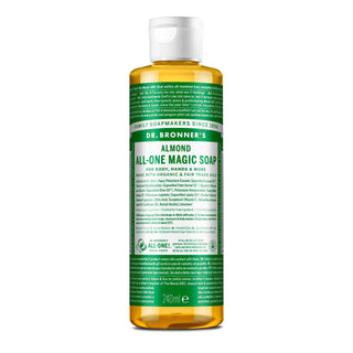 Dr. Bronner's Pure Castile Liquid Soap, Hemp Almond (NGM/vegan) 237ml