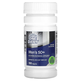 21st Century One Daily, Men's 50+, Multivitamin Multimineral, 100 Tablets