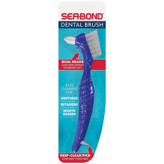 Sea Bond Dental Brush, Dual Heads