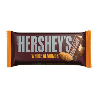Hershey's Milk Chocolate With Whole Almonds Full Size, Candy, Bar