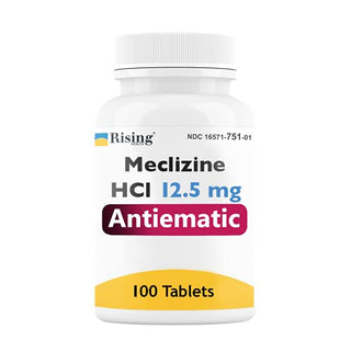 Rising Health - Meclizine 12.5mg Generic Tablets - 100 Count Bottle