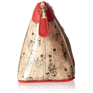 Project Runway Antique Fashion Illustration Case, Red Trim