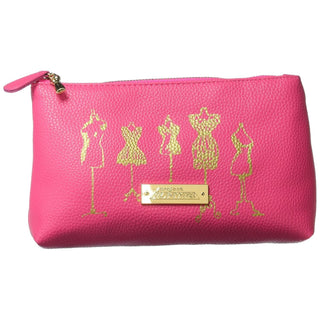 Project Runway Vintage Dress Form Cosmetic Bag, Pink