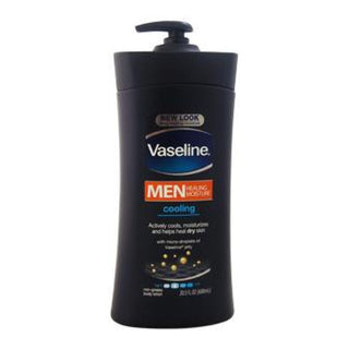 Vaseline Men Healing Moisture Body Lotion - Cooling - 20.3 Oz