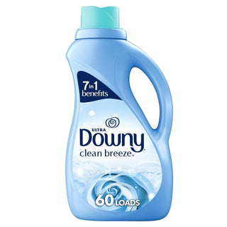 Ultra Downy Clean Breeze Liquid Fabric Conditioner , 51 Fl Oz 60 Loads