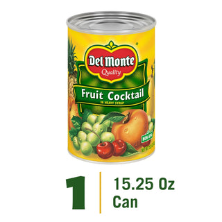 Del Monte Classic Fruit Cocktail In Heavy Syrup 15.25 Oz Can