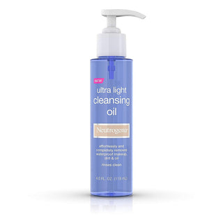 Neutrogena Ultra Light Face Cleansing Oil & Makeup Remover - 4 Fl Oz