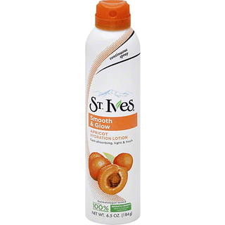 St. Ives Smooth & Glow Hydration Lotion, Continuous Spray, Apricot