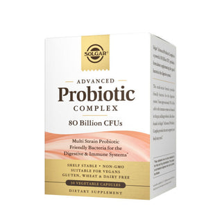 Solgar Advanced Probiotic Complex 80 Billion CFUs 30 Veg Caps