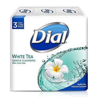 Dial White Tea & Vitamin E Purifying Glycerin Soap 3-4 Oz. Bars