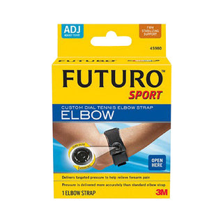 3M Futuro Sport Custom Dial Tennis Elbow Strap, Adjustable