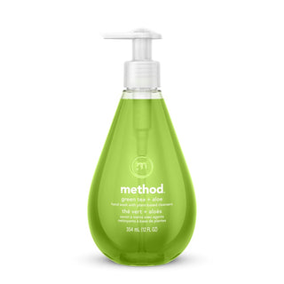Method Gel Hand Wash, Green Tea & Aloe, 12 Oz Pump Bottle
