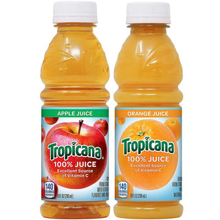 Tropicana 100% Juice Apple 15.2 Fl Oz Bottle