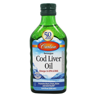 Carlson Labs, Wild Norwegian, Cod Liver Oil, Natural Lemon Flavor, 1,000 Mg, 8.4 Fl Oz (250 Ml)