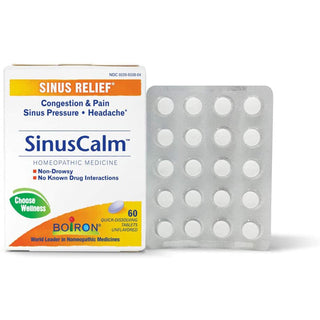Boiron Sinus Relief Tablets Unflavored 1/60 TAB [UNFI #2480101] T