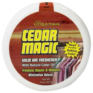 Citrus Magic Air Freshener Odor Absorbing Solid Cedar 8 Oz