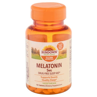 Sundown Naturals Melatonin 5 Mg Tablets ( Discontinued )