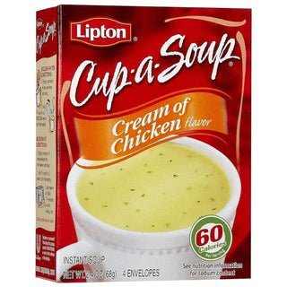 Lipton Cup-a-Soup Instant Soup Mix Cream Of Chicken